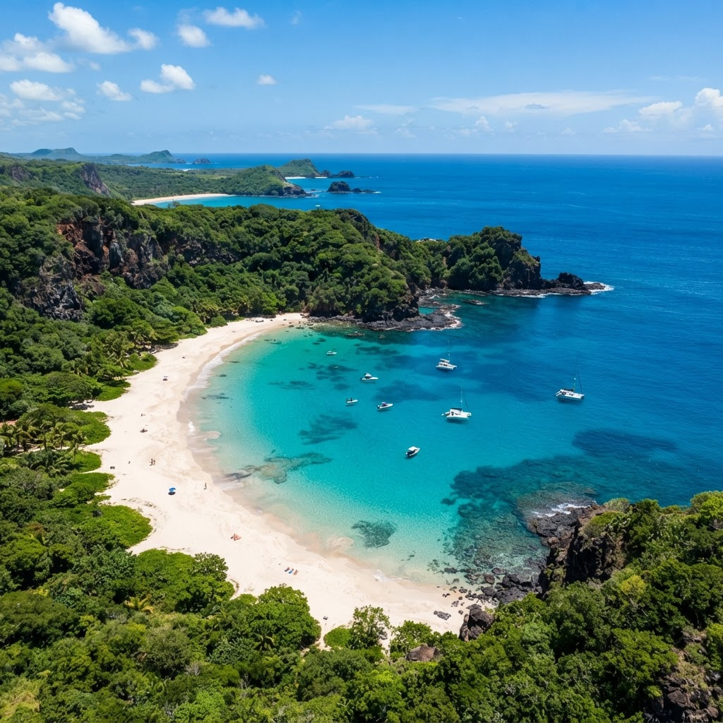Baía do Sancho em Fernando de Noronha